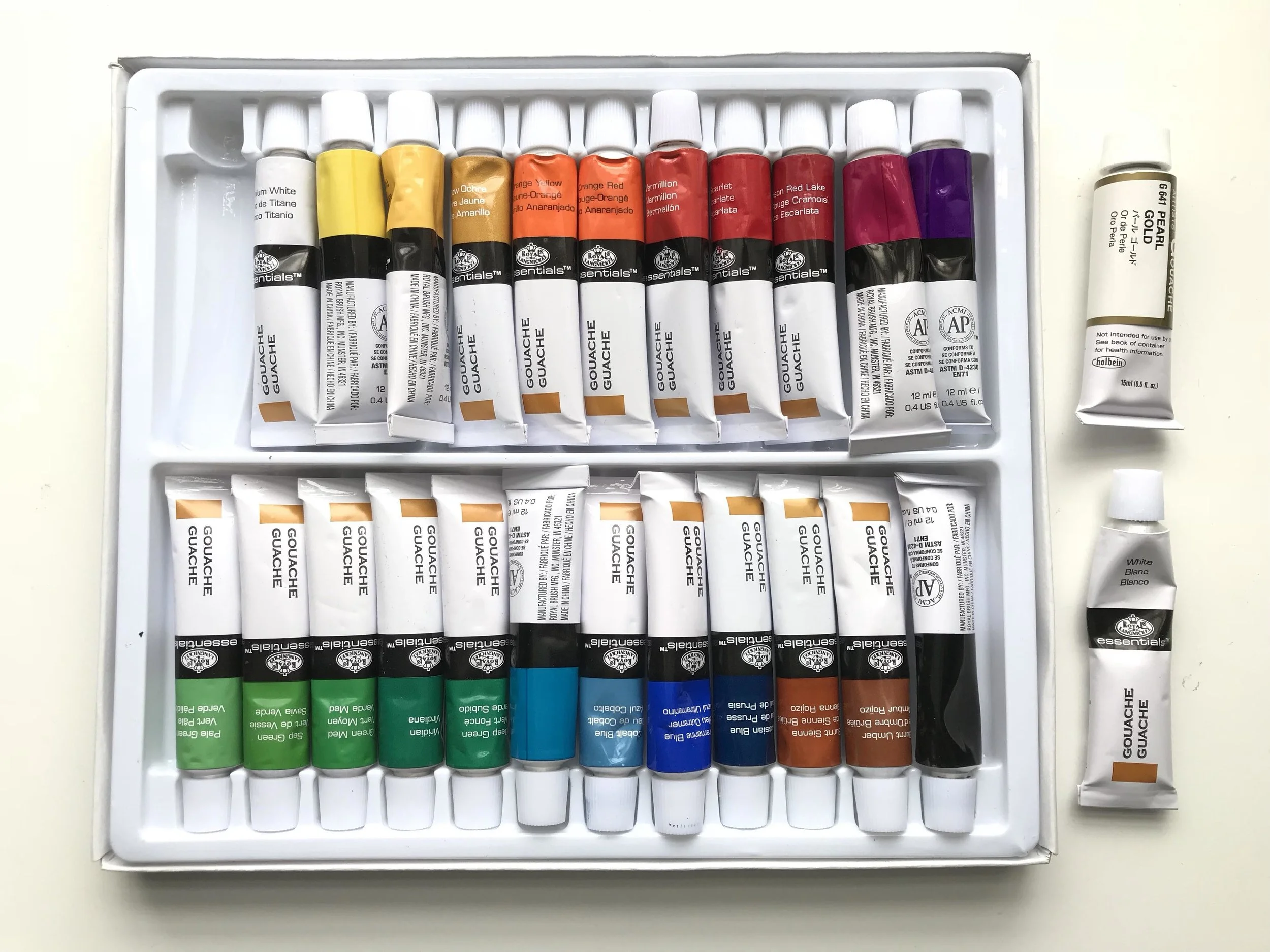 Gouache Paint Set