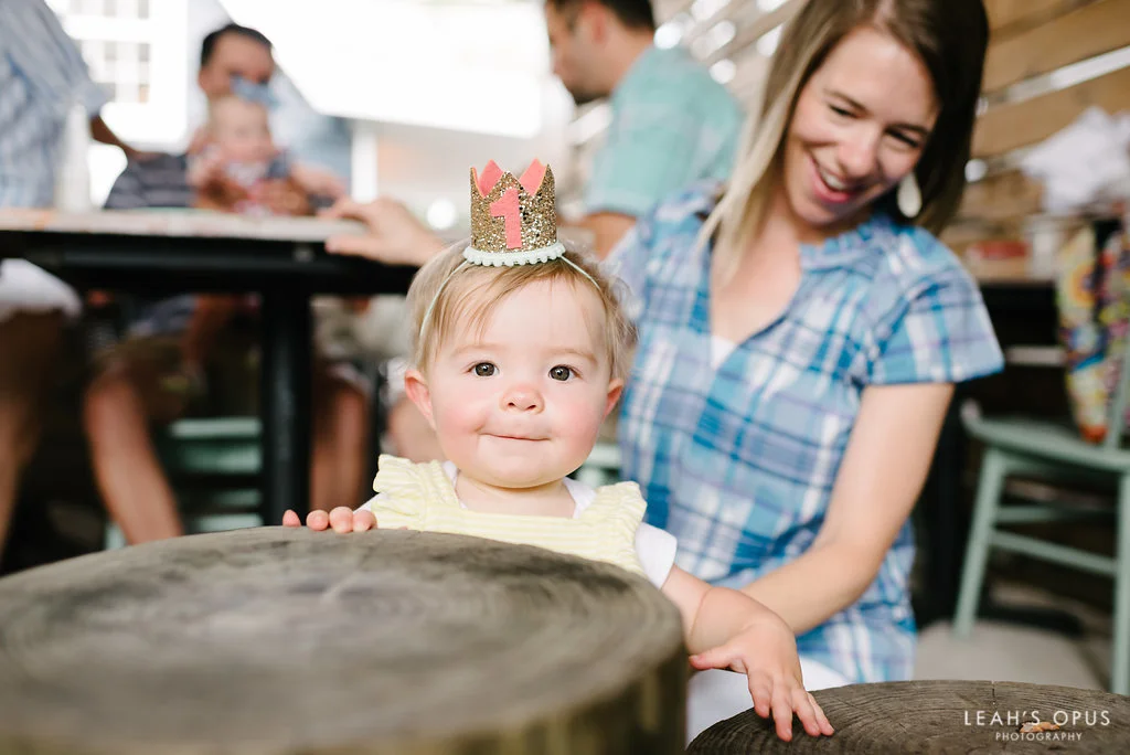 Baby Girl First Birthday Crown