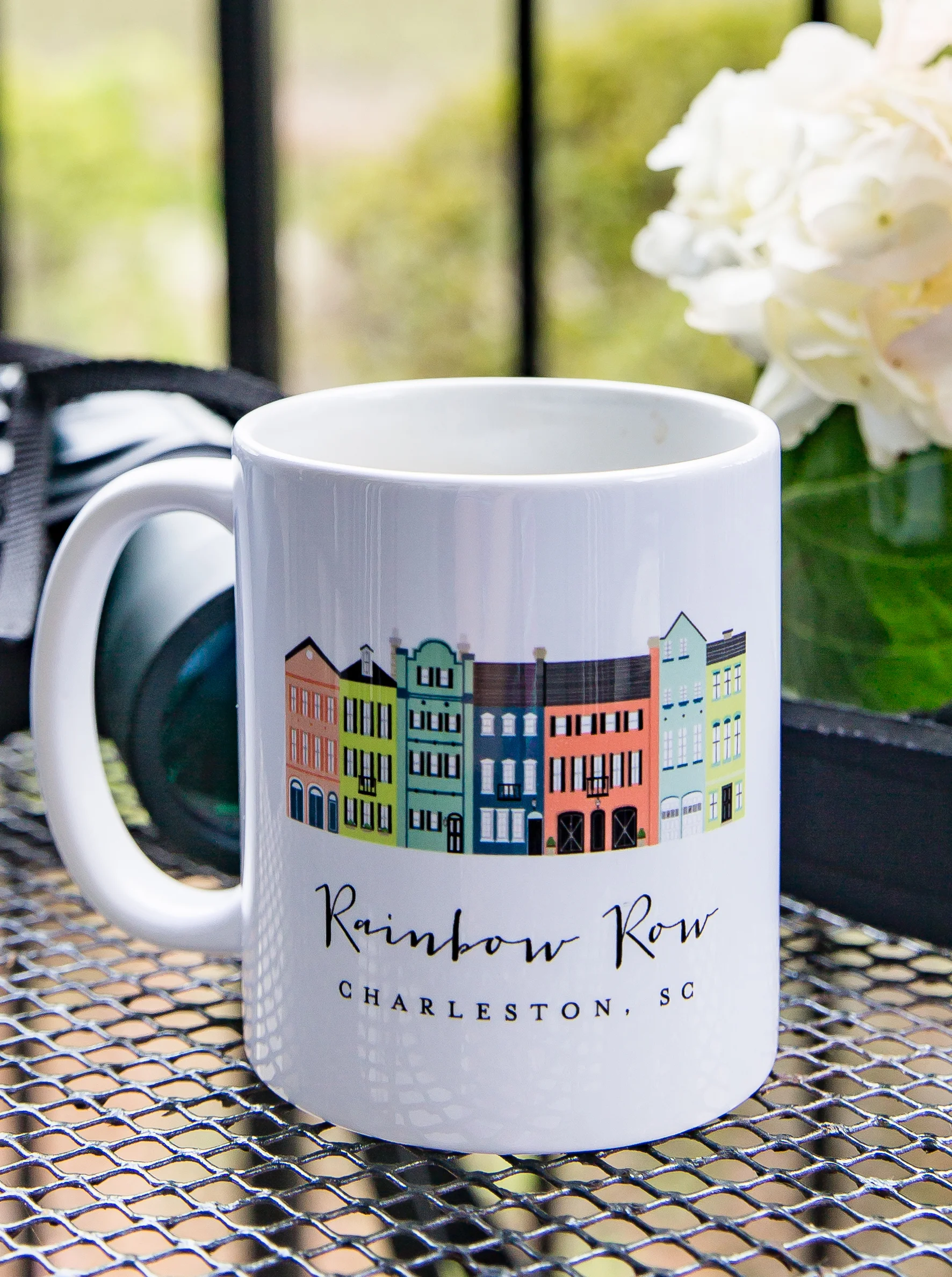 Charleston Gift Ideas - rainbow row mug