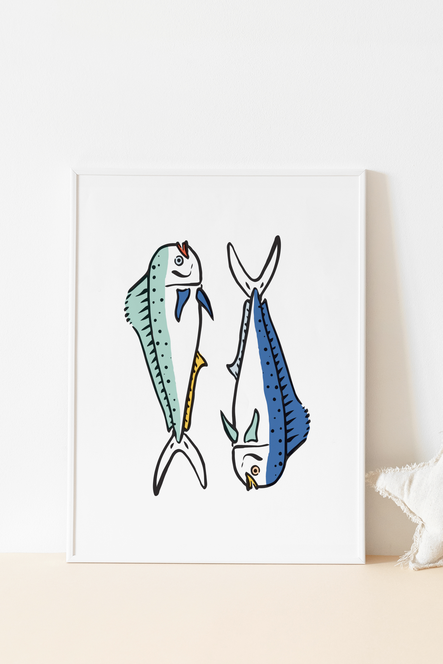 Mahi Fish Poster Print