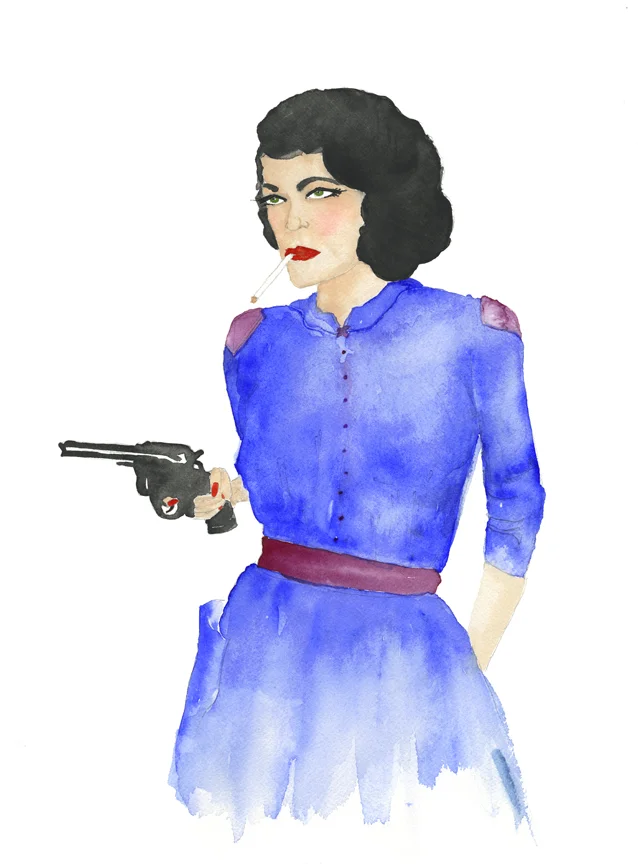 Hailey lady with gun and cig.jpg