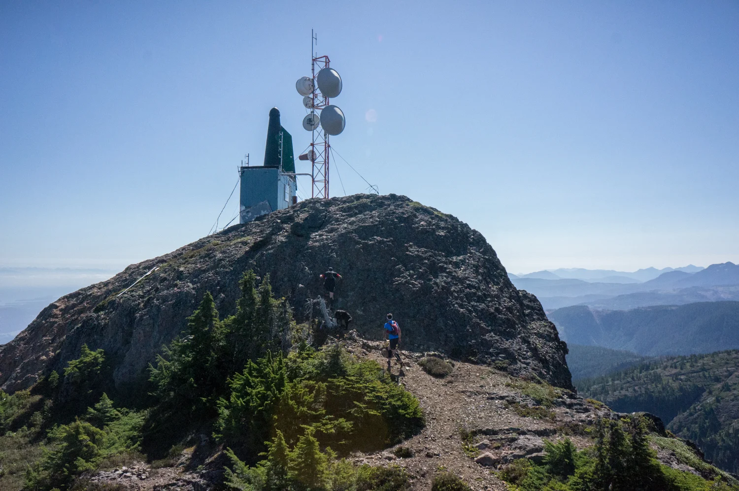 Cokely's summit, rather aesthetic but for its adornments