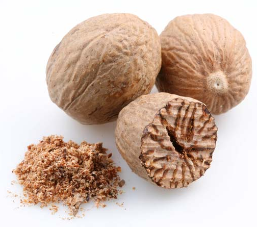 Nutmeg, ground (USDA certified organic)