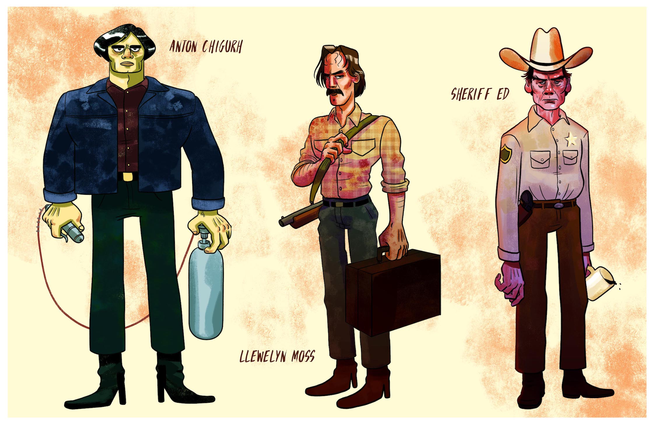 No Country For Old Men - Main Cast