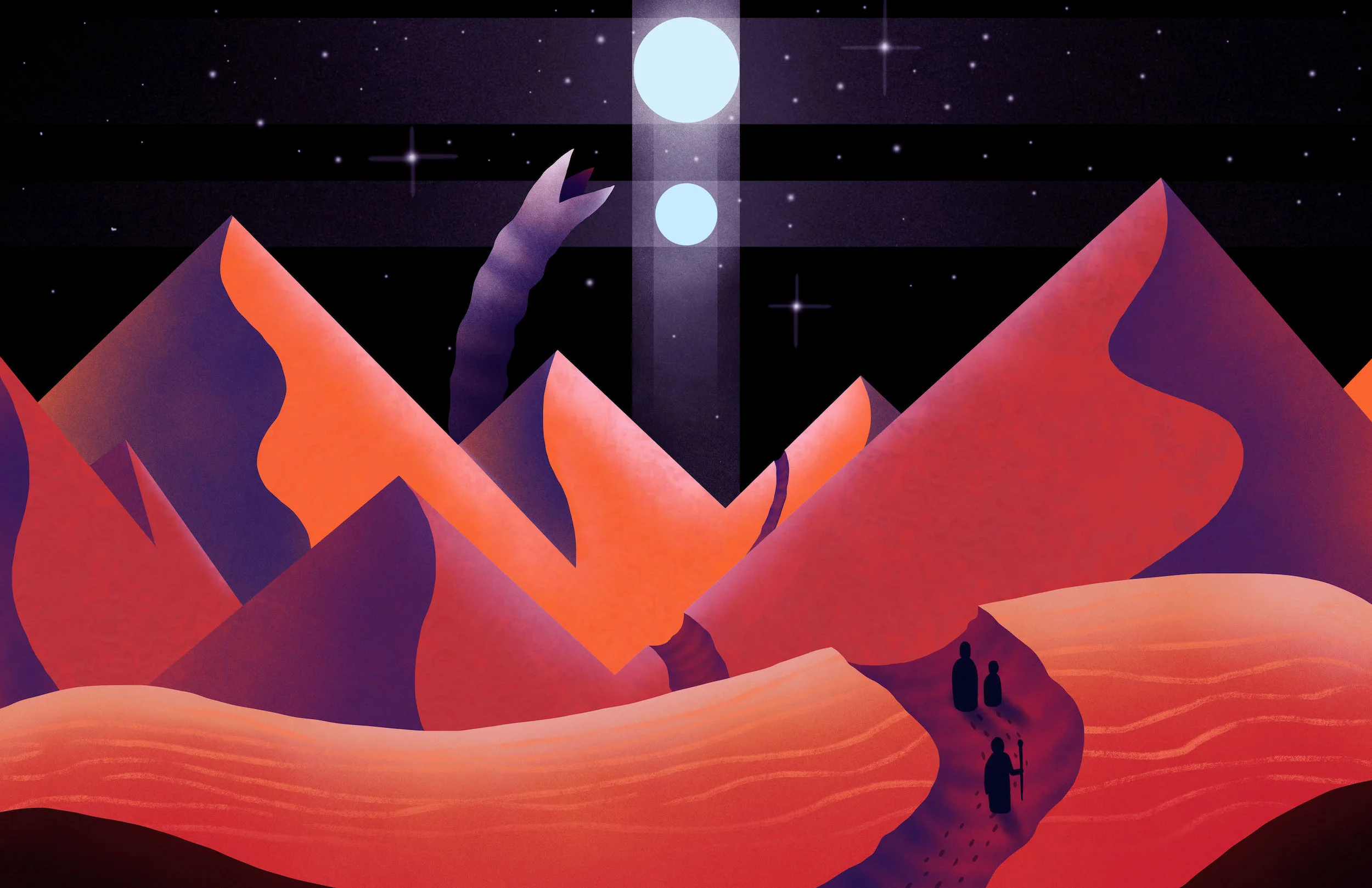 Moonlight Over Arrakis