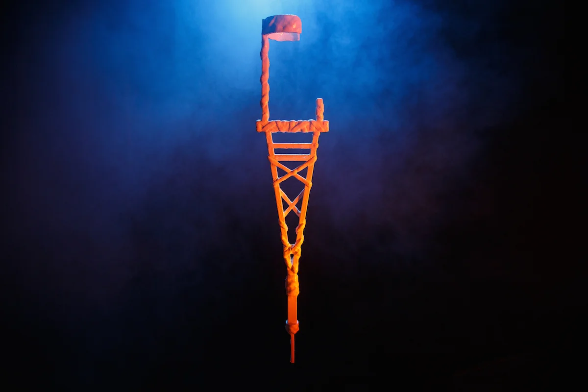 Custom 3D Props - The Crutch - Vikings 3D Prophecy