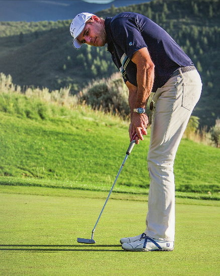  Take a break to work on your short game- we all need the practice!