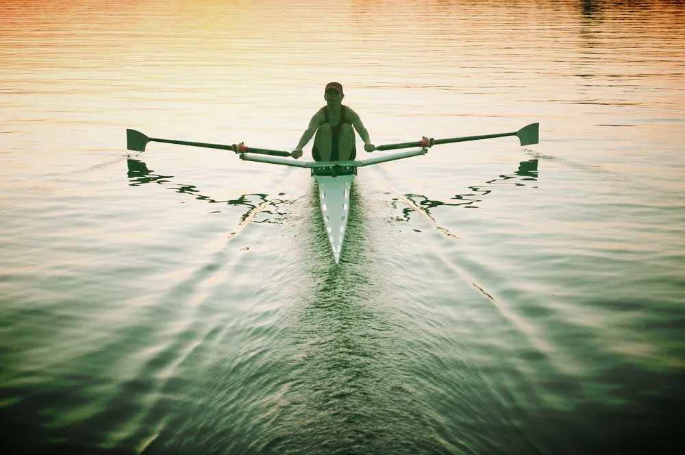 Got bad knees? Rowing is a great way to work your upper body and save the knee joints.