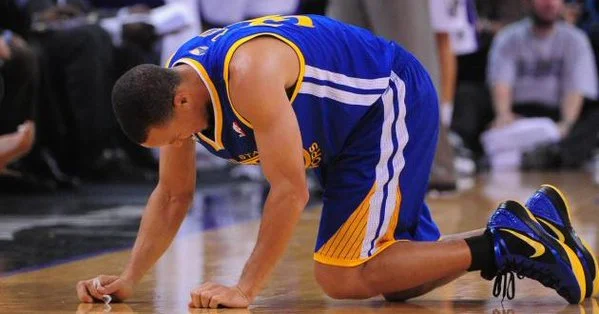 We never like to see an athlete injured. Luckily, Steph should bounce back quickly from this particular one.