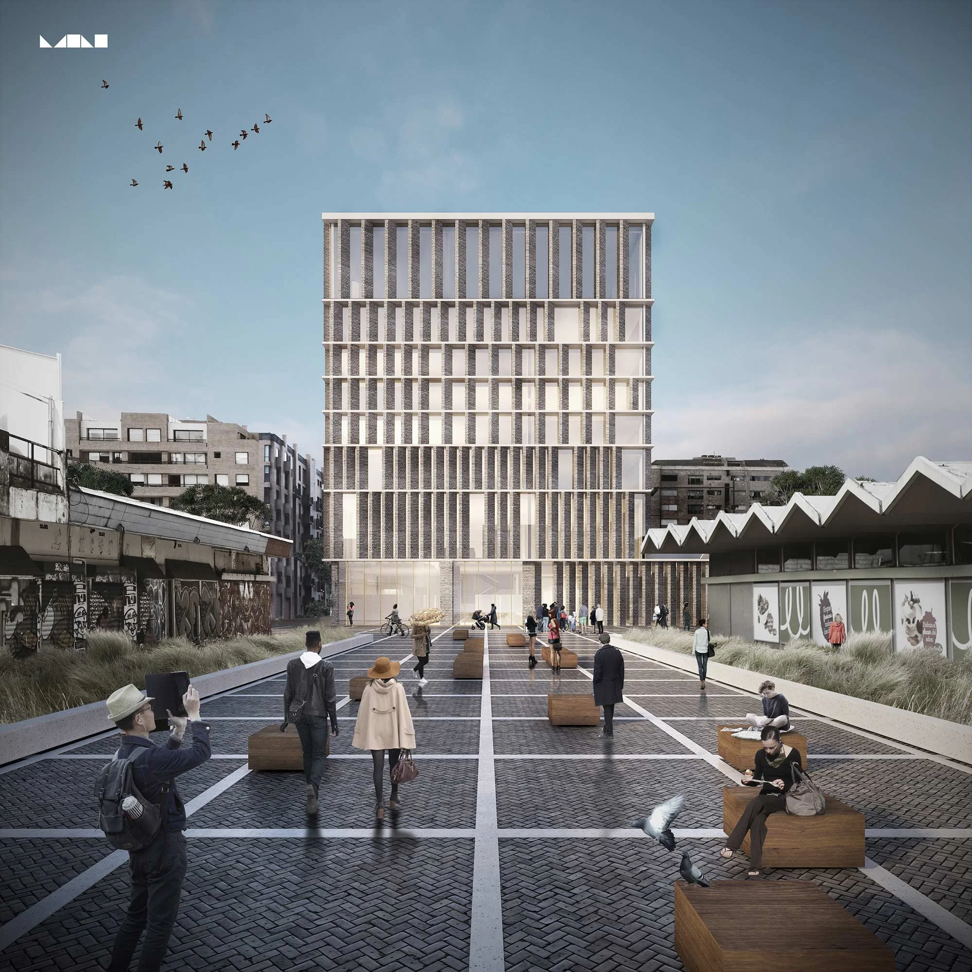 Monomo architectural 3d rendering work for Giorgio Badalacci