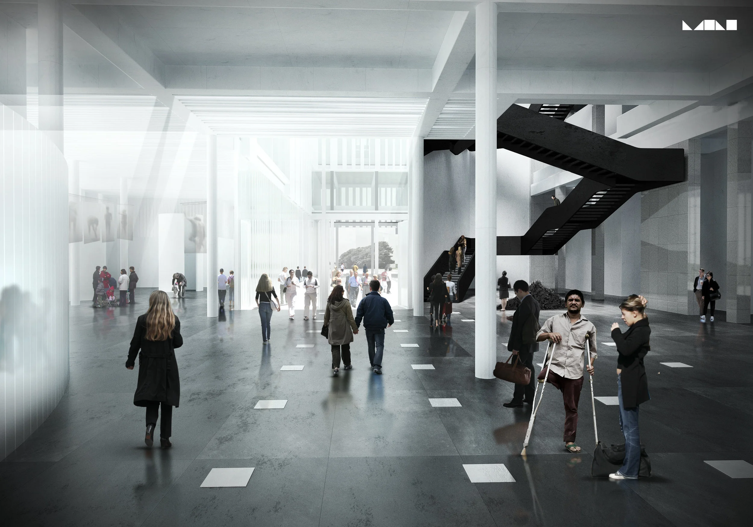 Monomo architectural 3d rendering work for Giorgio Badalacci