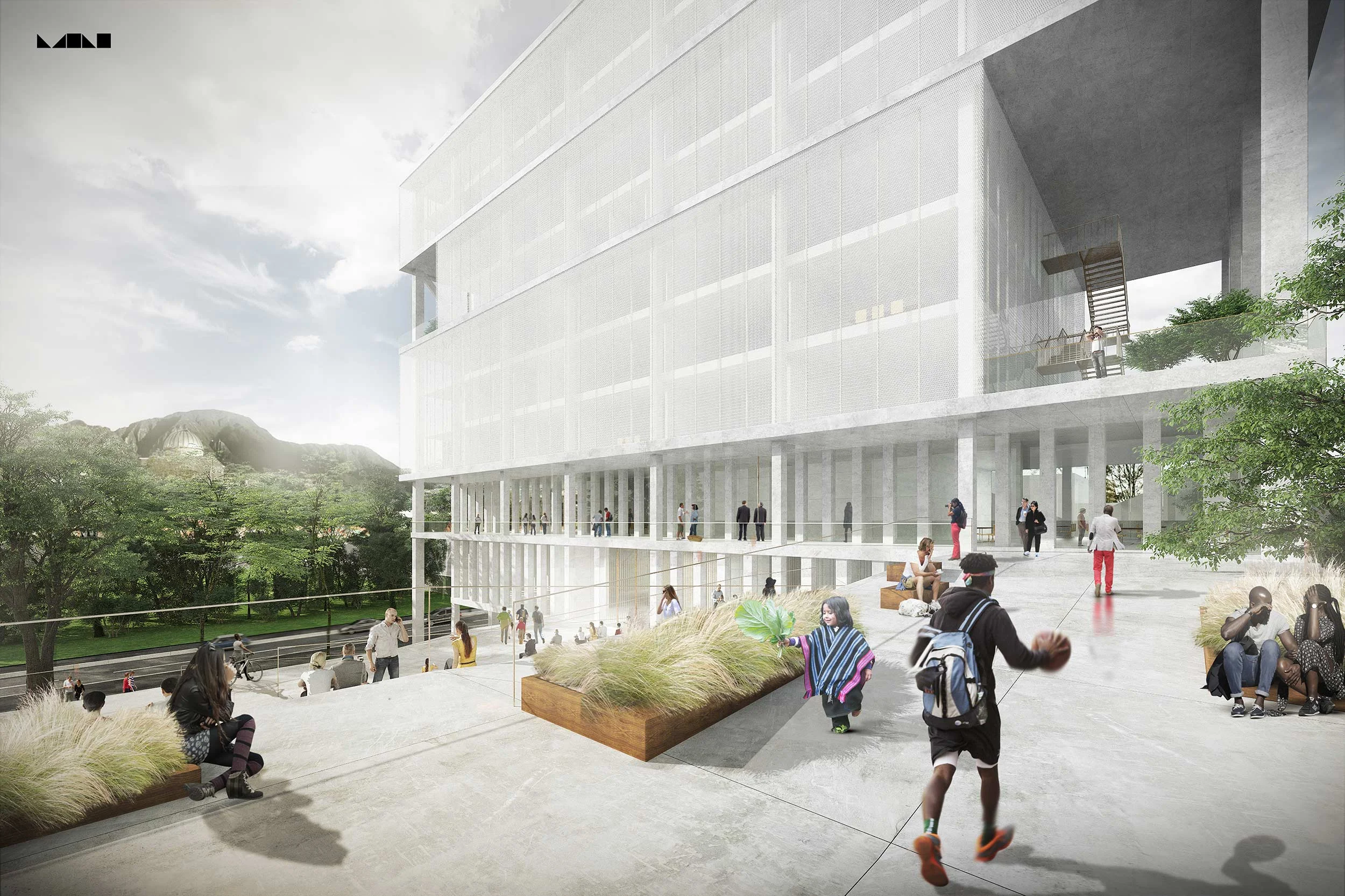 Monomo architectural 3d rendering work for Giorgio Badalacci