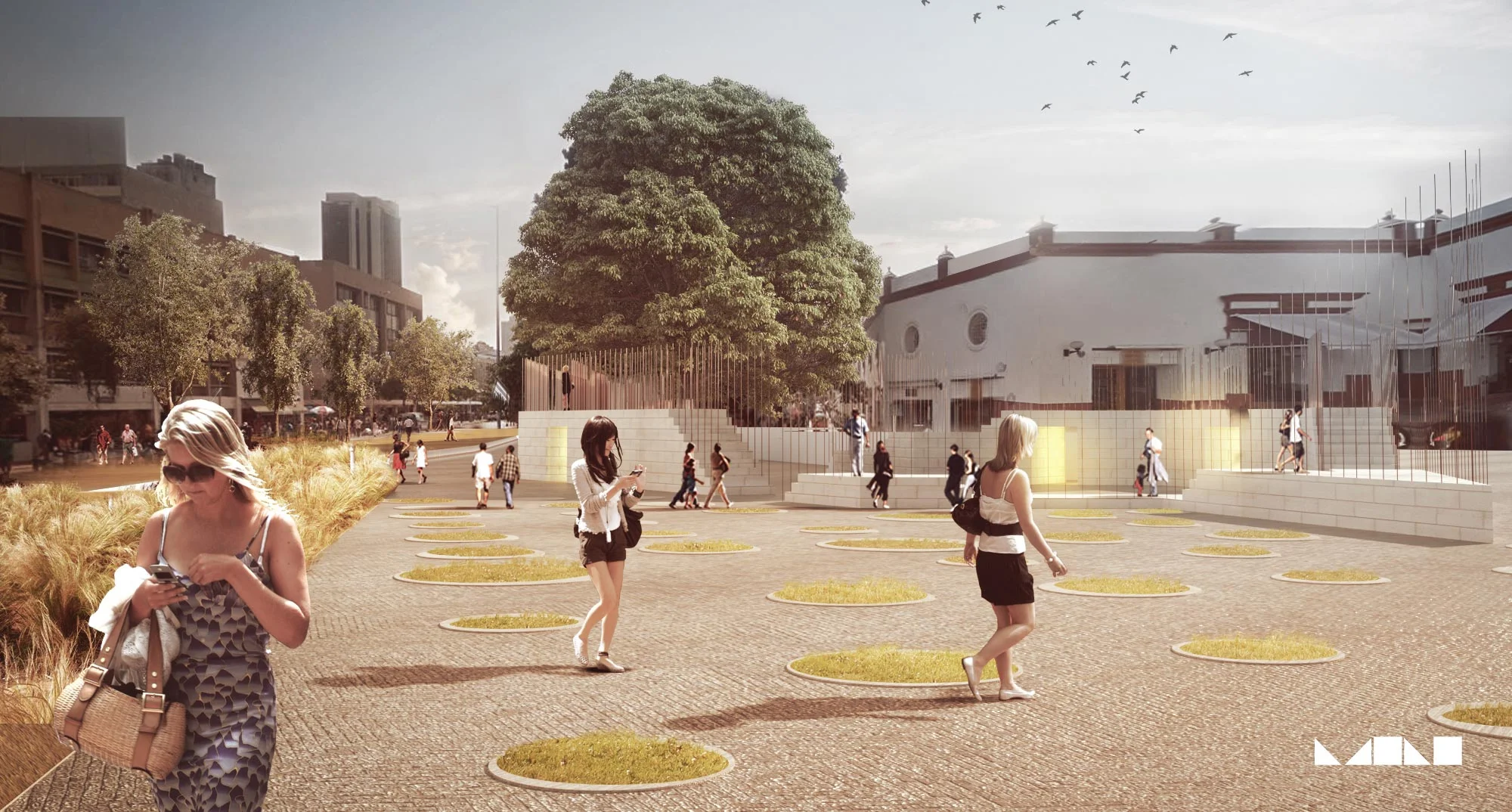 Monomo 3d architectural rendering work for Giorgio Baladacci