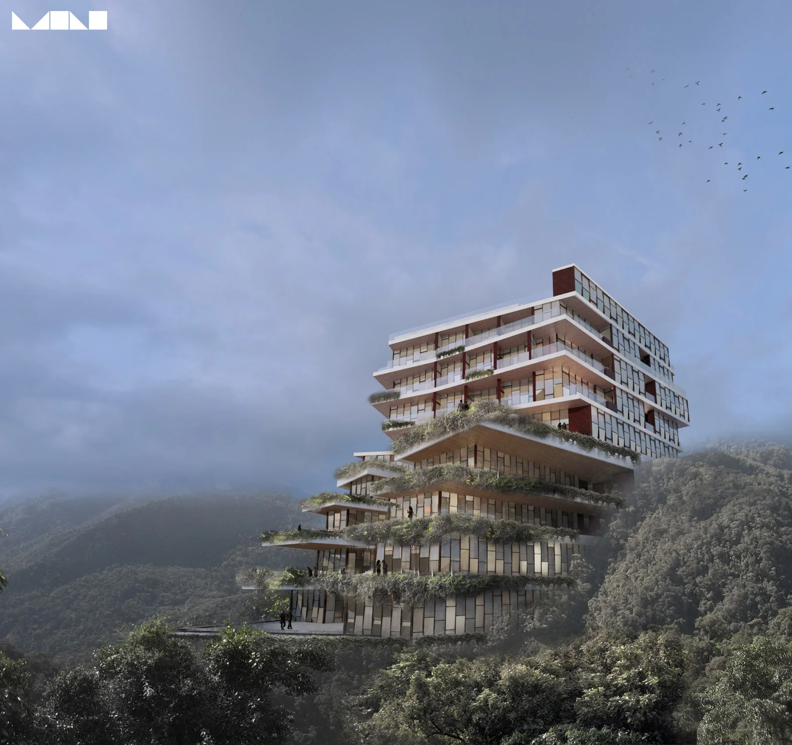 Monomo 3d architectural rendering work