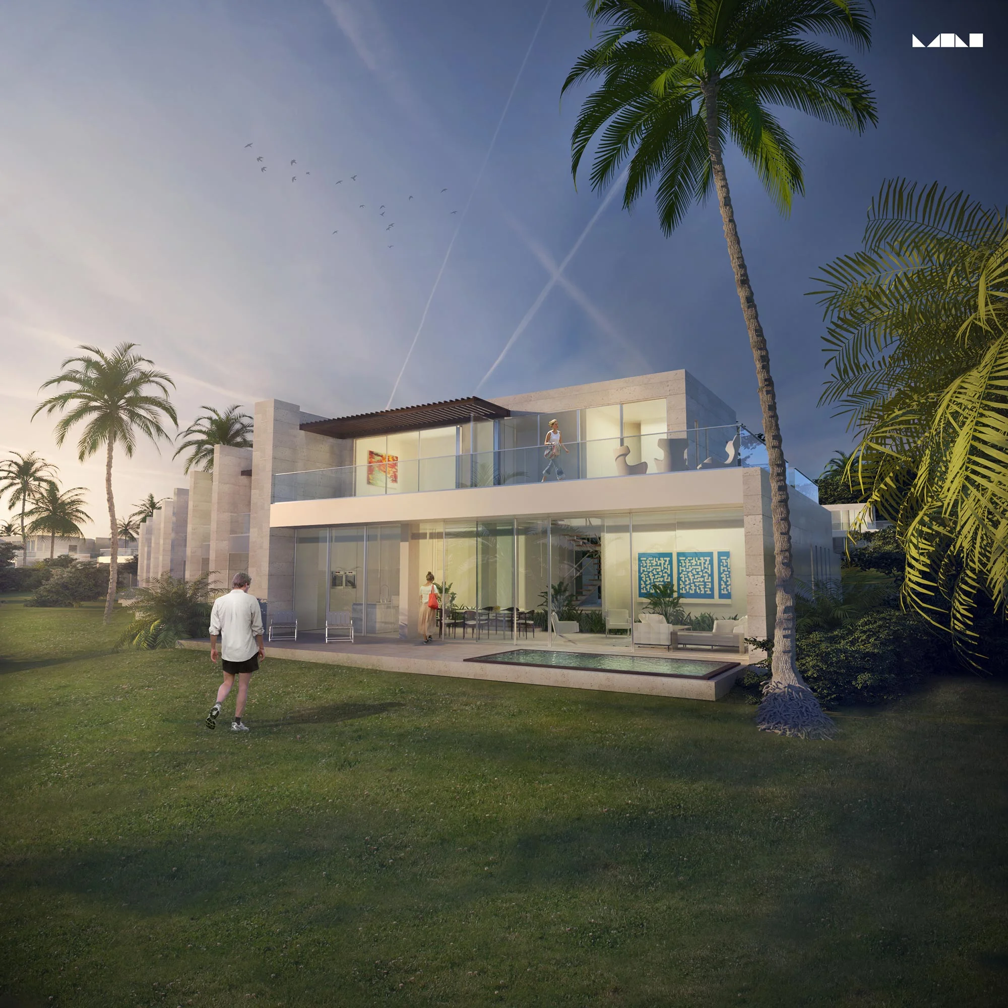 Monomo 3d architectural rendering work