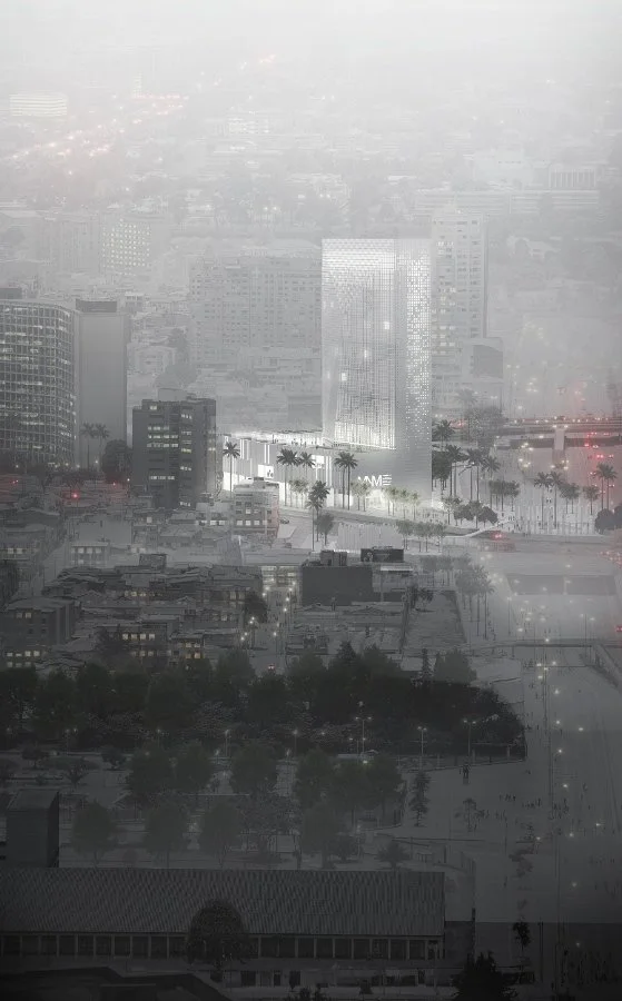 3d building design - Exterior rendering 3  - MONOMO