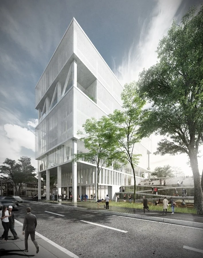 3d building design - Exterior rendering 5  - MONOMO