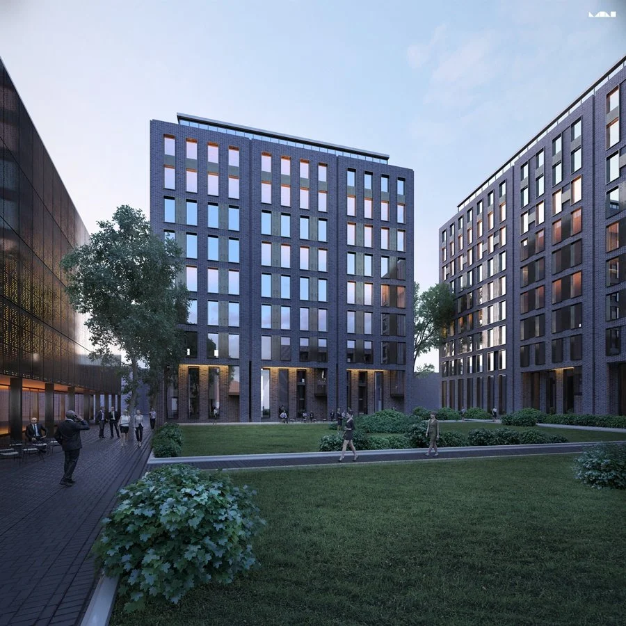 3d building design - Exterior rendering 13  - MONOMO