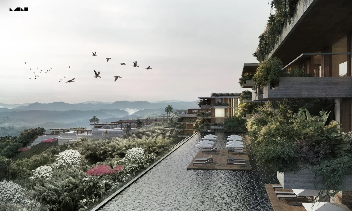 Realistic 3d rendering 9 - Exterior rendering - MONOMO