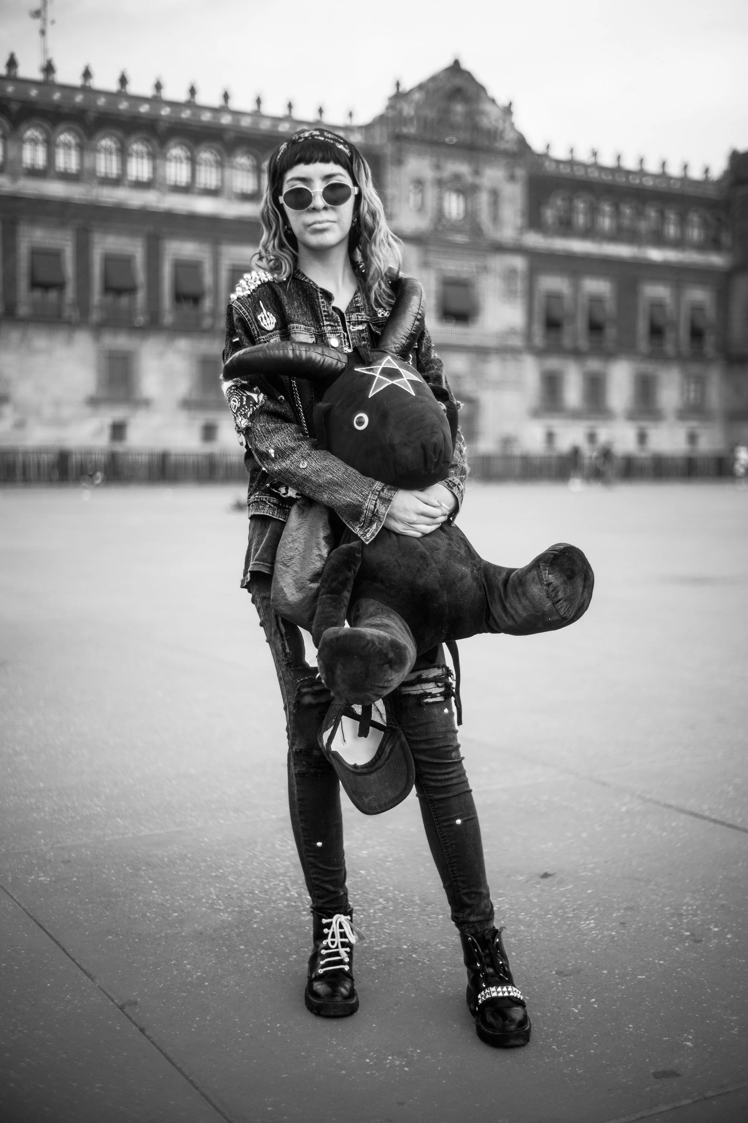 Punking in the Plaza - Zócalo, CDMX