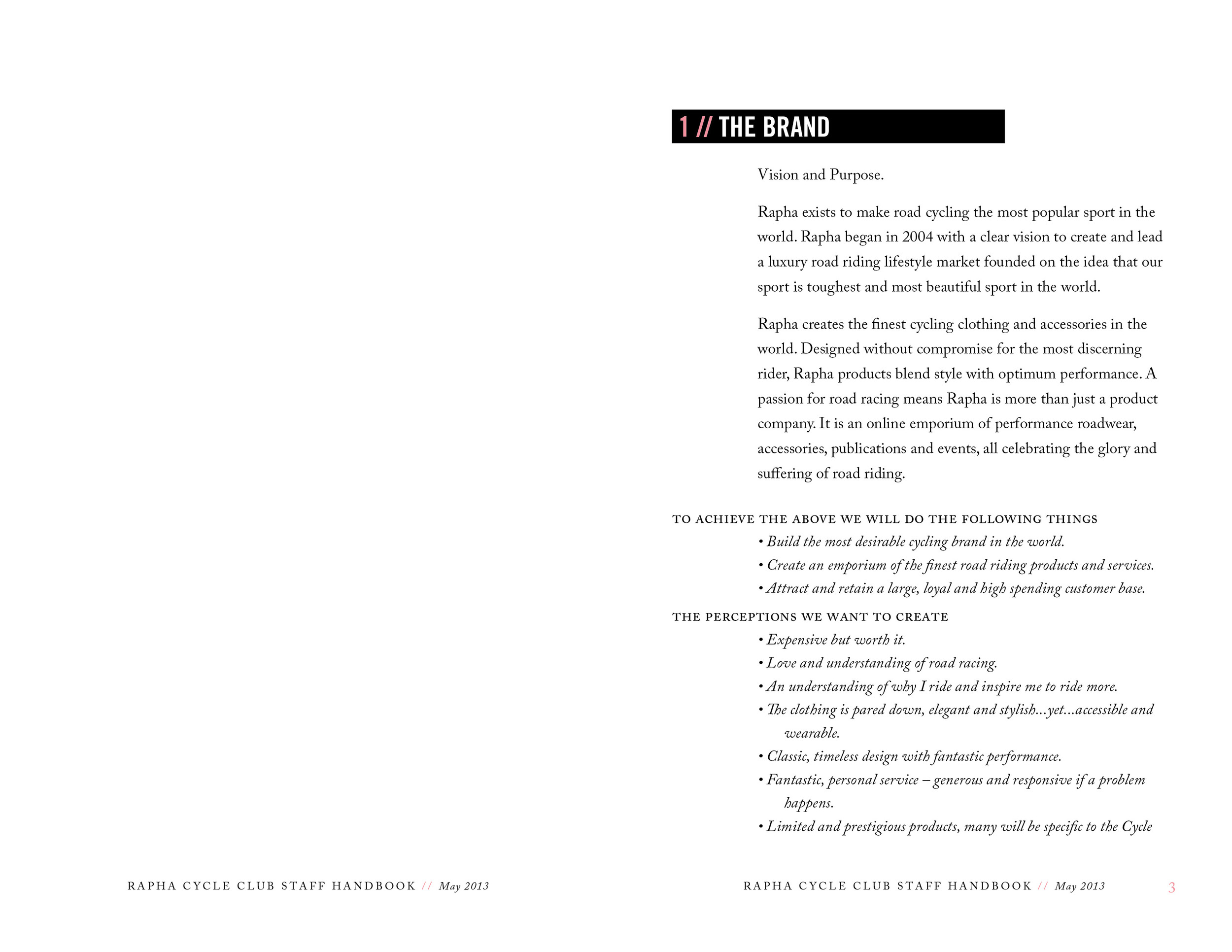 Cycle Club Employee Handbook