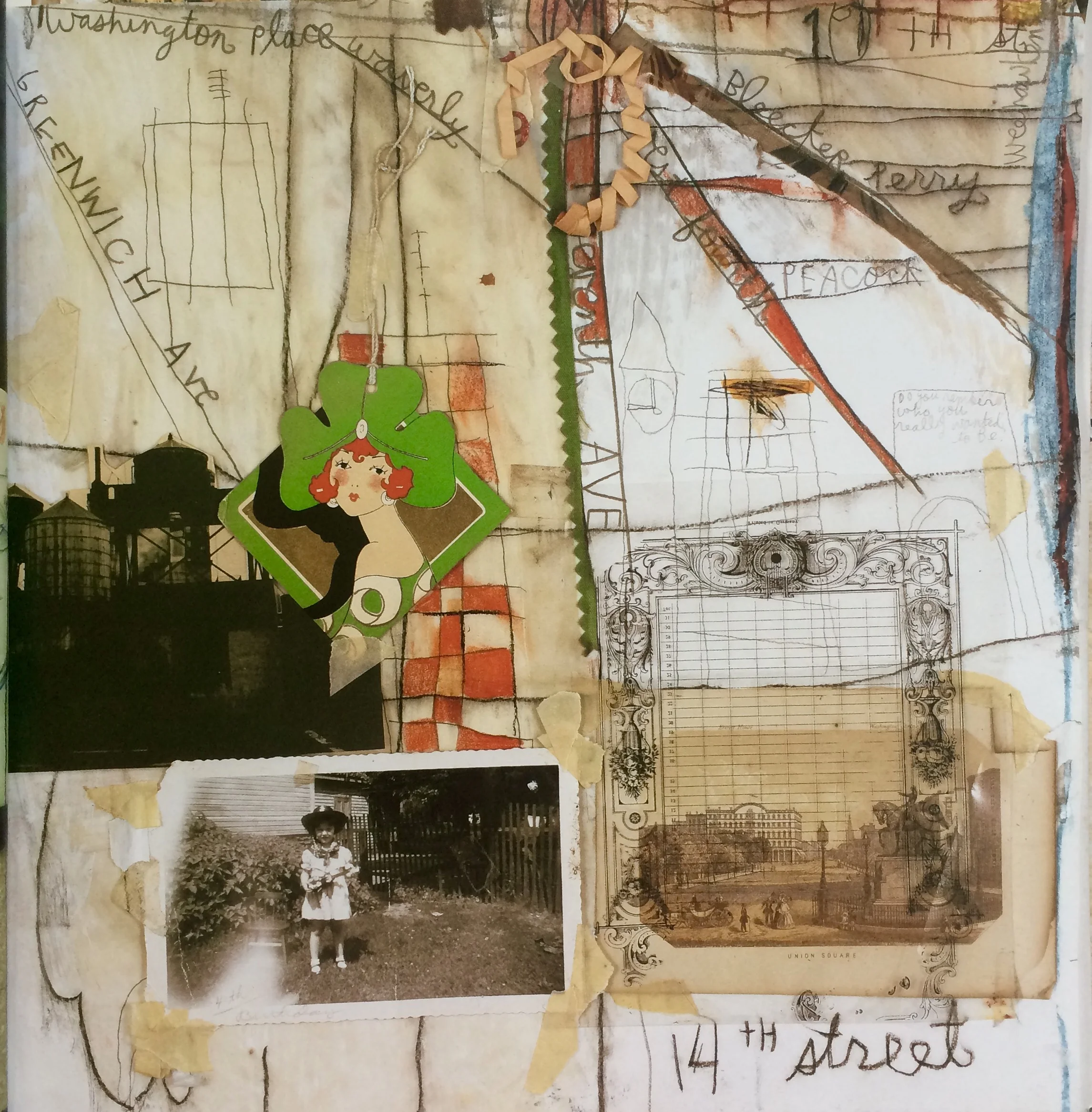 Page from Messy Thrilling Life . 