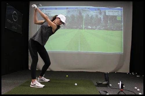 GolfCode360 Studio swing instruction