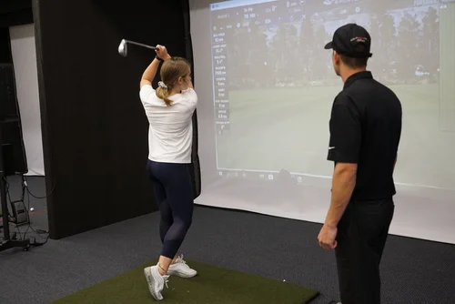 GolfCode360 Studio golfer