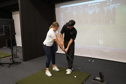 GolfCode360 Studio golfer