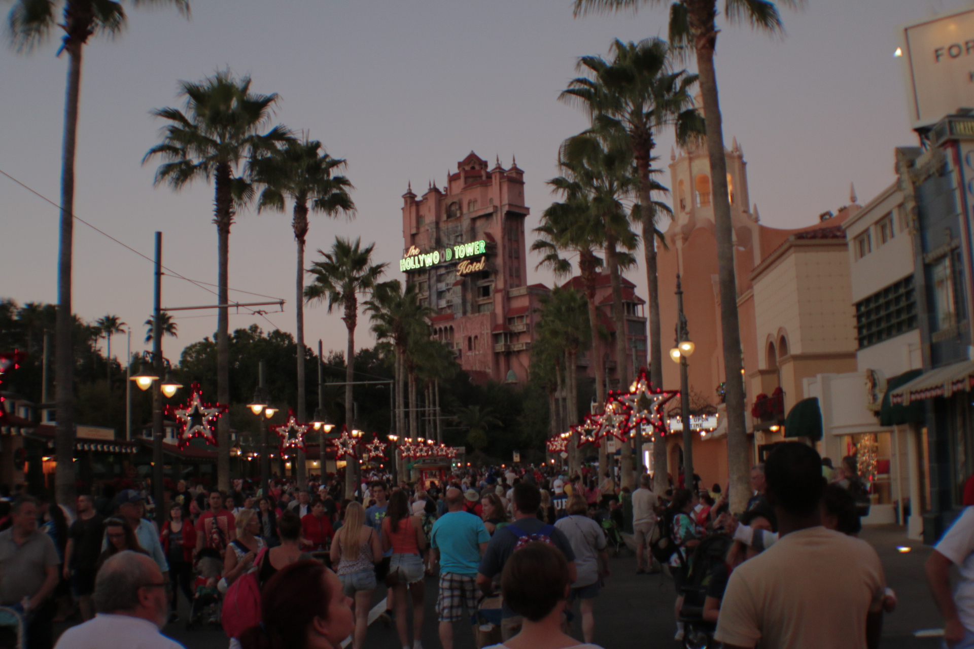 A little crowded!