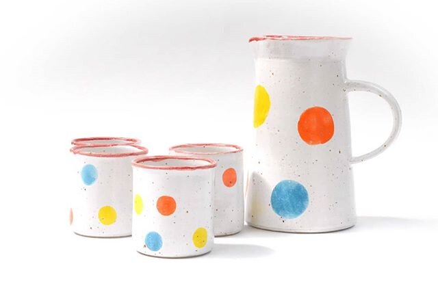 I am donating this jug set as part of a raffle for a Bushfire fundraiser this Saturday 11th January @thelincolncarlton. See previous post for details. For raffle tickets please DM @louisestary. 100% of proceeds go to the Bushfire Disaster Appeal and 