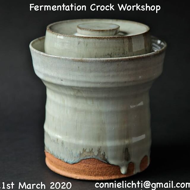 Join us for a Fermentation Crock Making Workshop on Saturday 21st March 10am-2pm! Cost $100. Bookings connielichti@gmail.com.
.
.
Teacher: Oliver Wilson @of_ceramic
.
.
.
This workshop is open to beginners or skilled hand builders to coil a fermentat