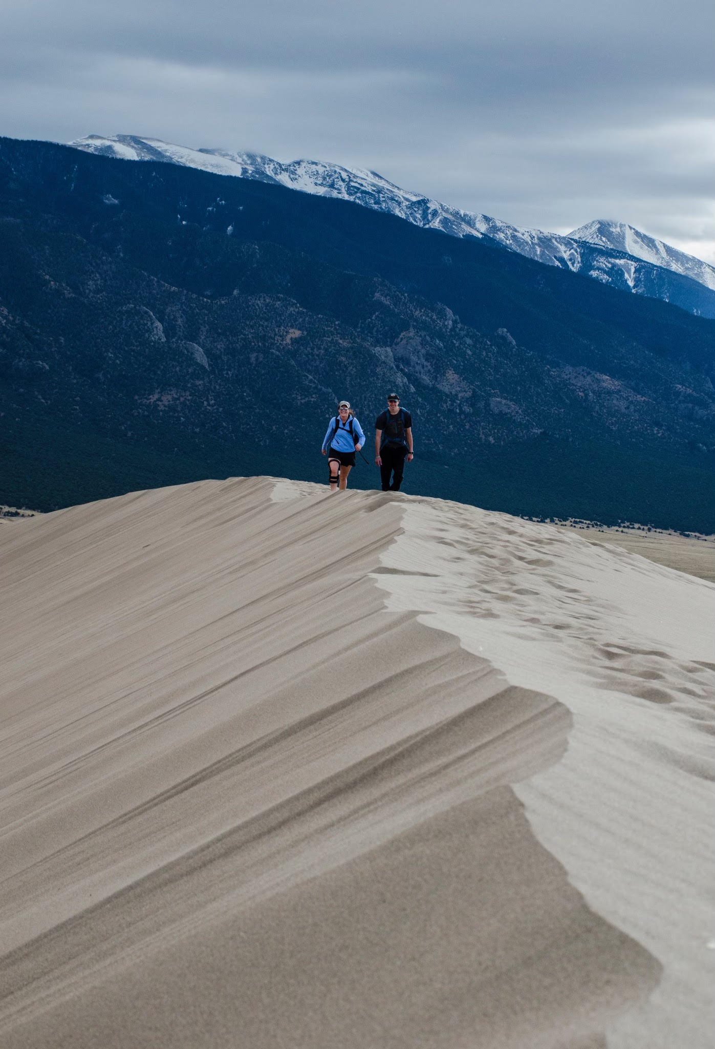 Nick in the Great Sand Dunes.