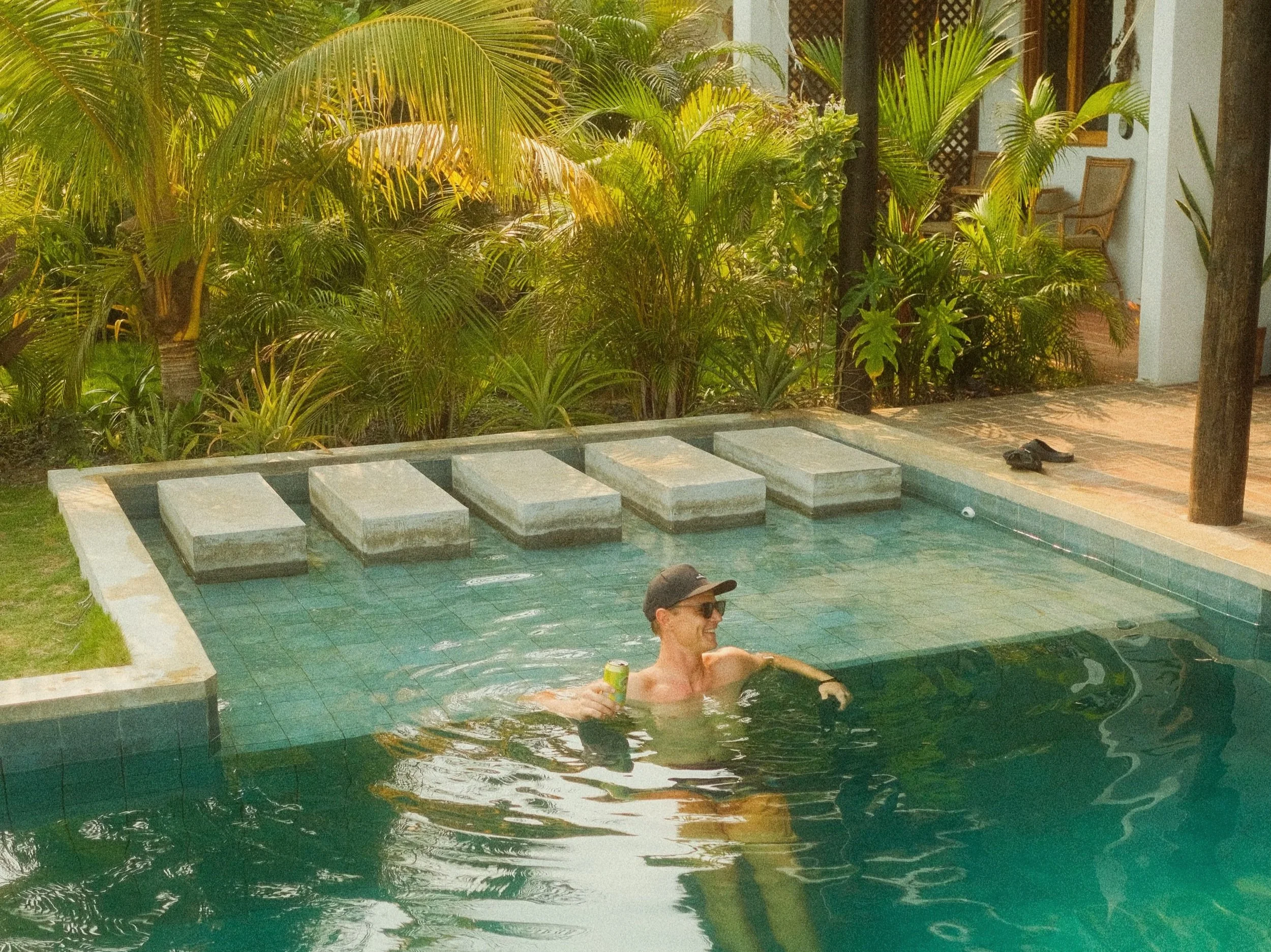 Casa Zala is a boutique hotel in the surf town of El Paredon in Guatemala