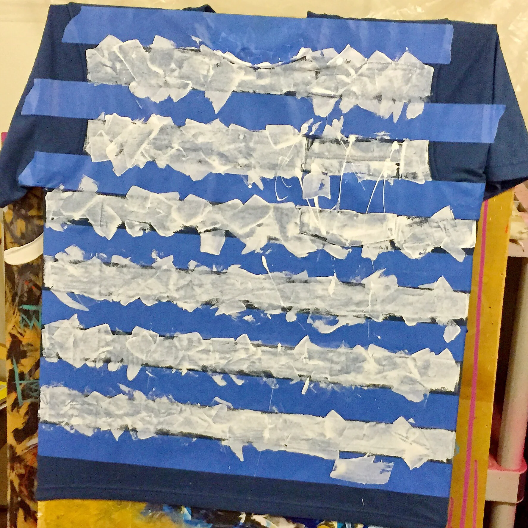 Abstract painters palette