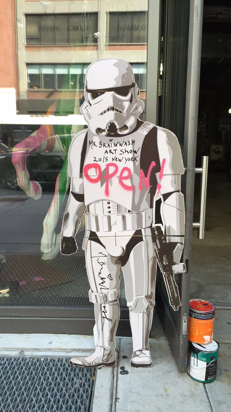 Mr Brainwash Art Show 2015 Open