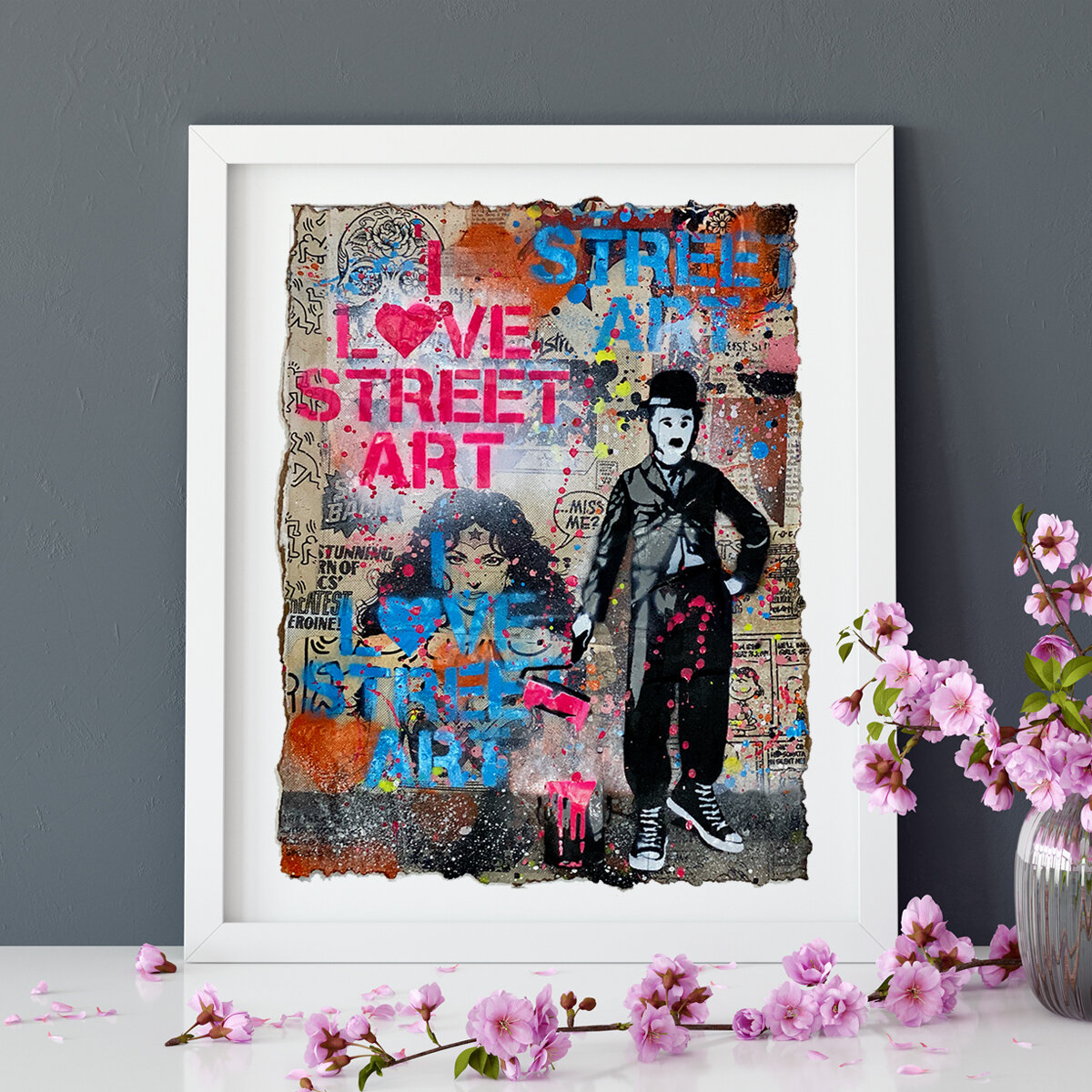 I Love Street Art [pink]