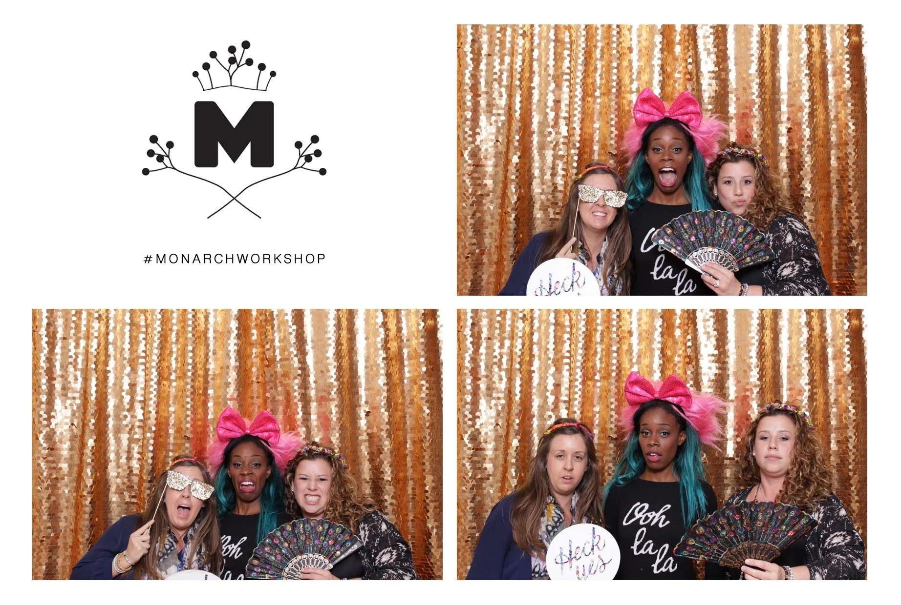 Photo booth fun with Jenn Chapin and Bethany Everett. Check out Bethany's blog Twenty Something Plus .