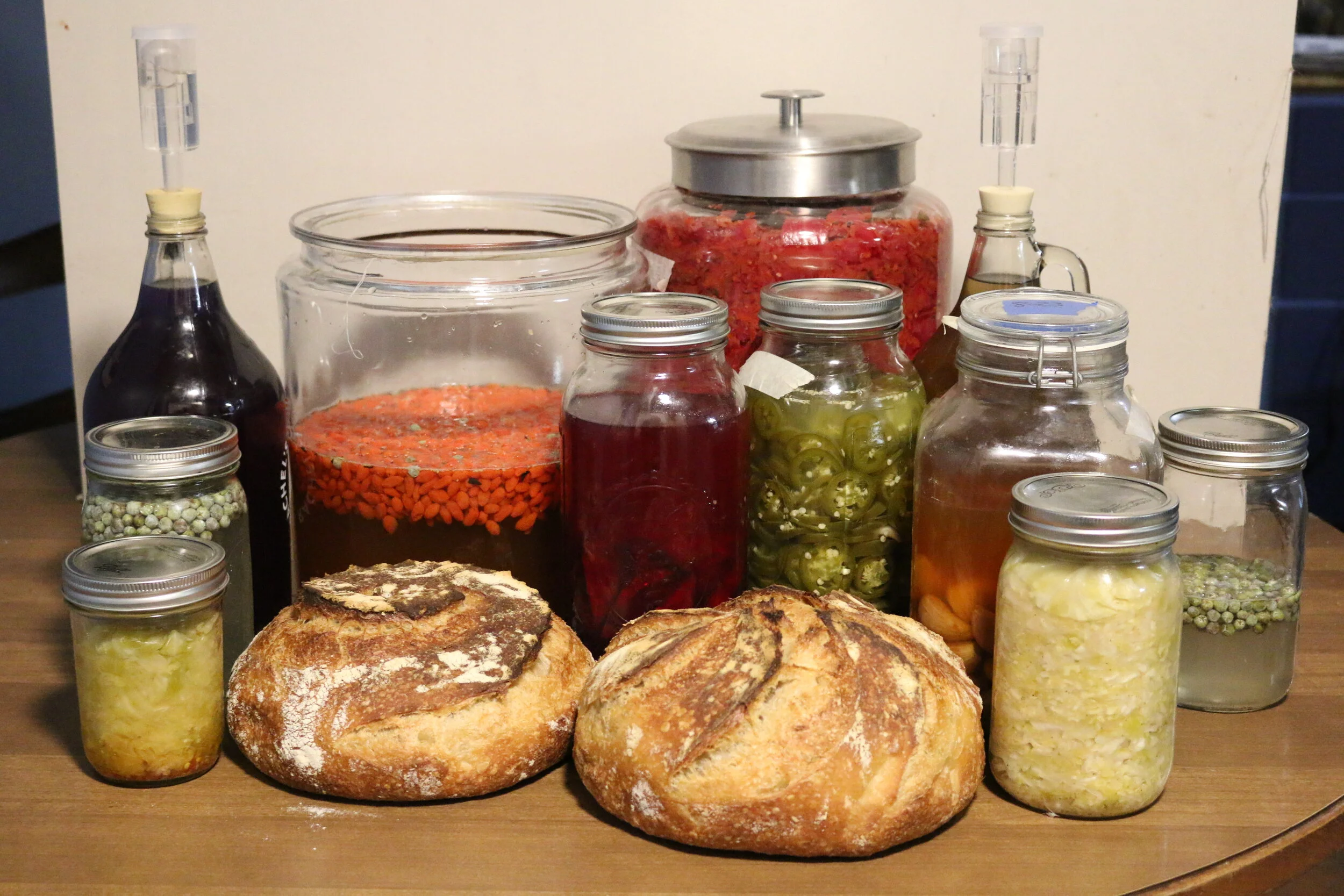 Weekend #8:  Fermentation, Syrups, Honeys, Vinegars