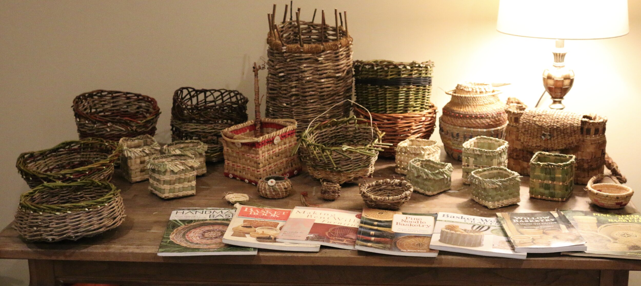 Weekend #9 - Basketry, Fiber Crops and Dyes