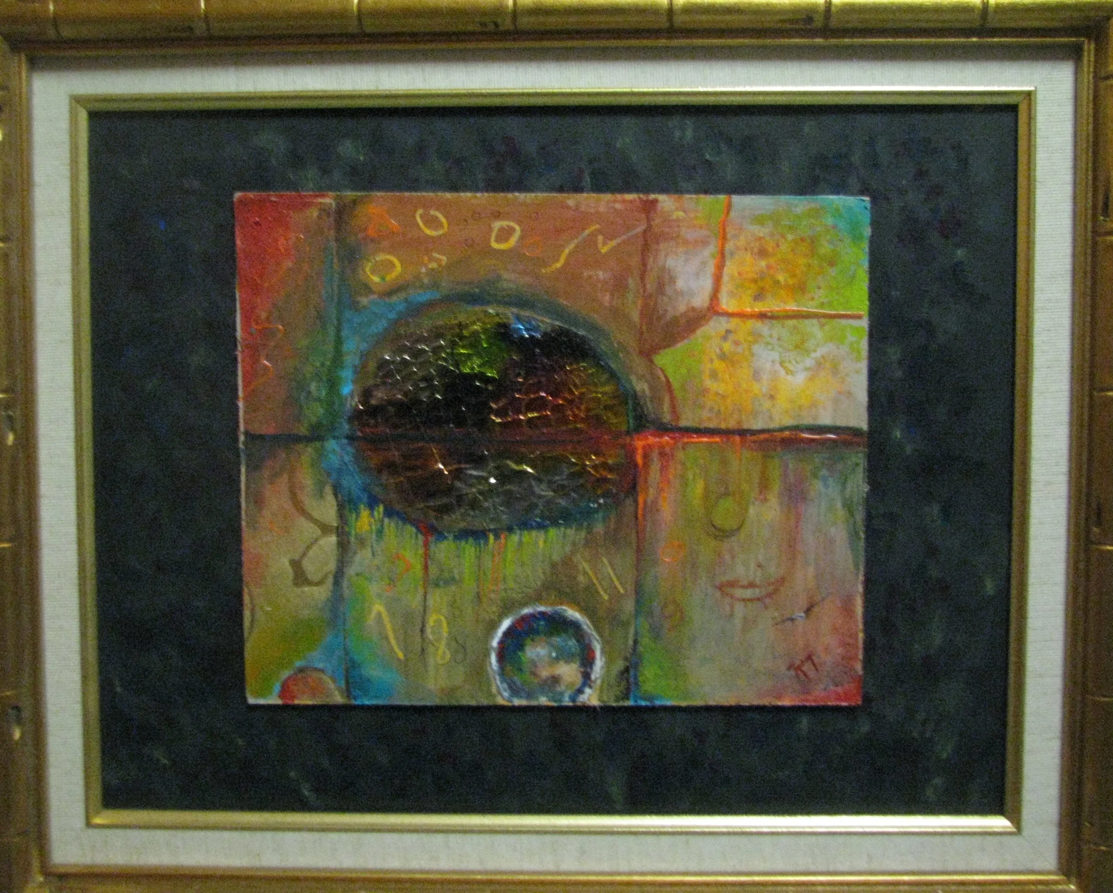    Hope Arisin'   Mixed media miniature. 10 in. X 8 in. 