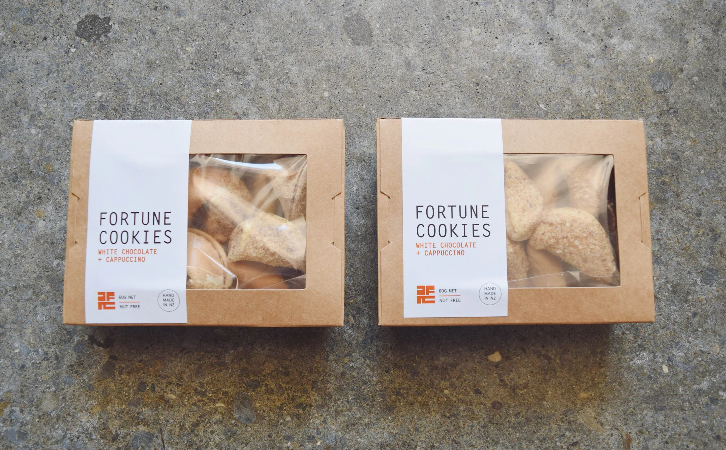 Cappucino fortune cookies 2 boxes.JPG