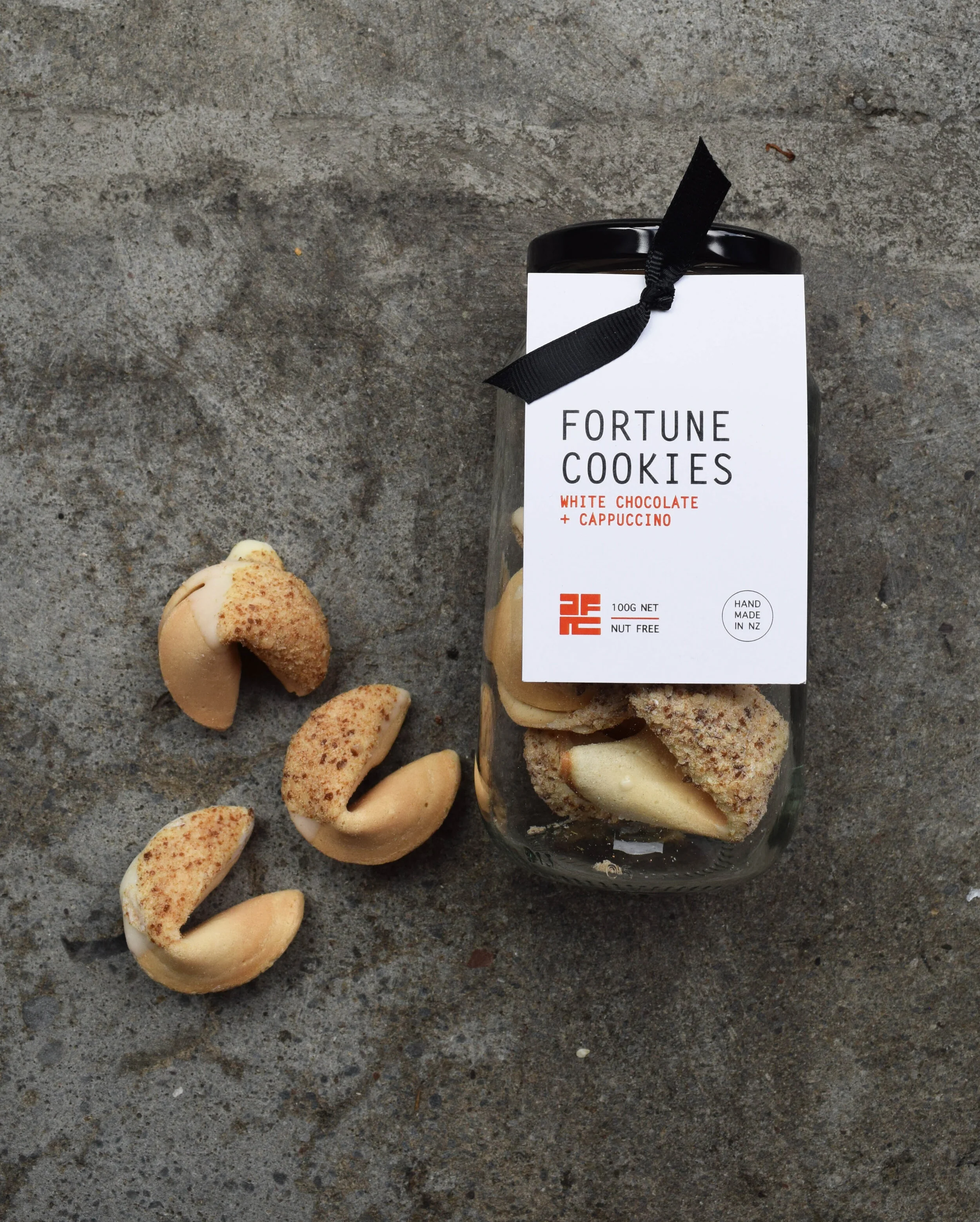 Cappuccino Fortune Cookies - Jar