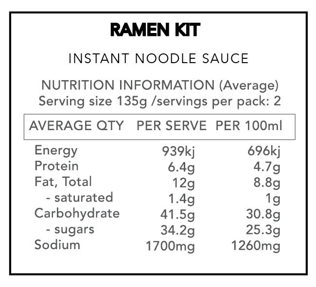 RAMEN KIT — Asian Food Republic