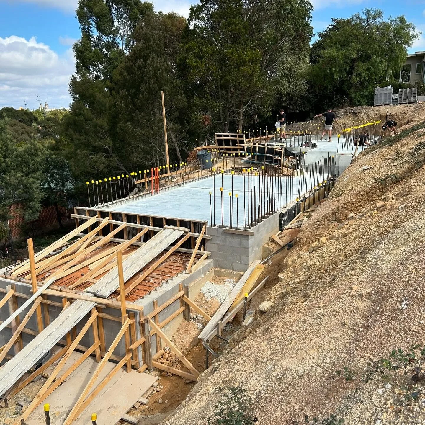 Huge effort by the team at @chrismannbuilding to get this one out of the ground.