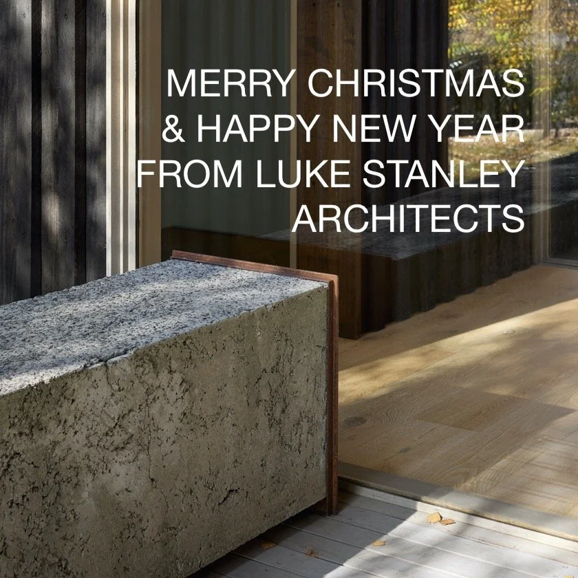 Merry Christmas and Happy New Year from Luke Stanley Architects.