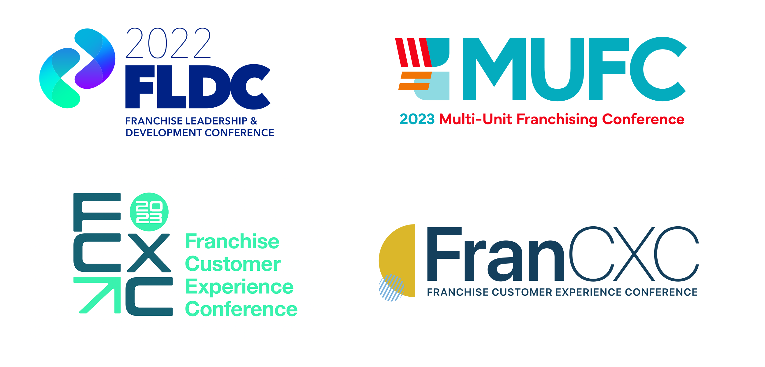  COMPANY: Franchise Update Media     PROJECT: Company Logo     MY ROLE: Led cross-functional teams to rebrand the main company logo, as well as all accompanying logos for magazines, the company website, and new business avenues. 