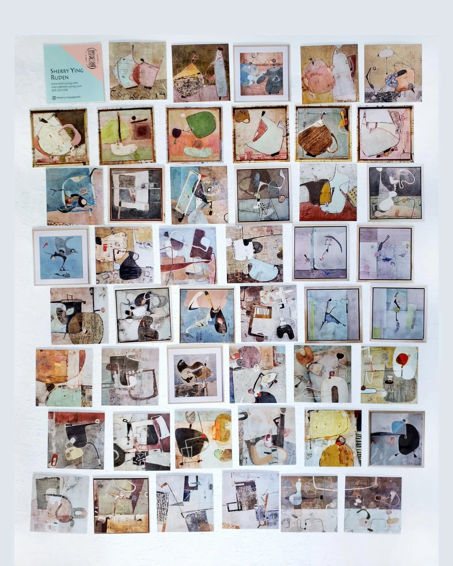 First time printing out the cards with @moo