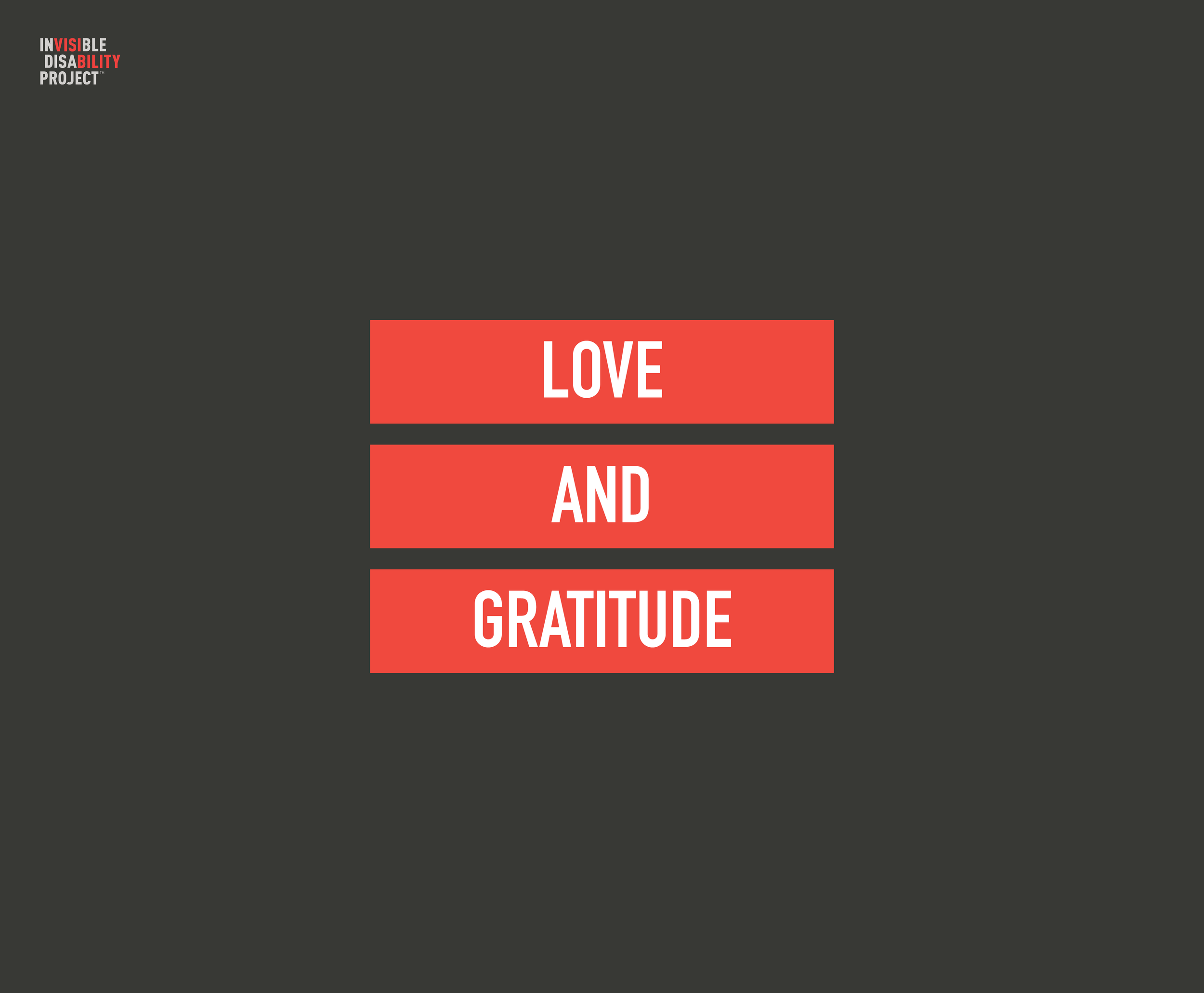 So Much Love And Gratitude