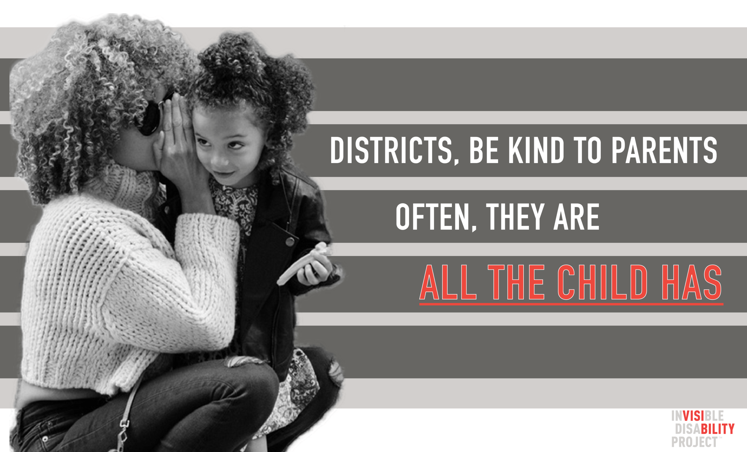 Districts, be kind